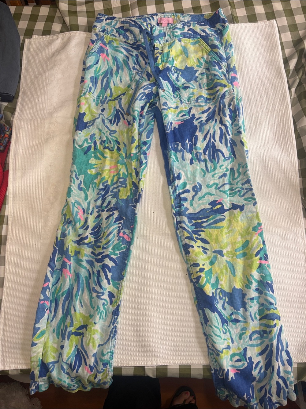 Lilly Pulitzer linen pants